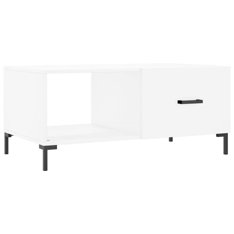 vidaXL Coffee Table White 90x50x40 cm Engineered Wood
