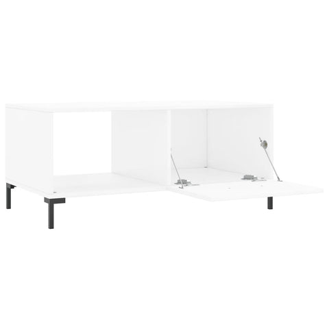 vidaXL Coffee Table White 90x50x40 cm Engineered Wood