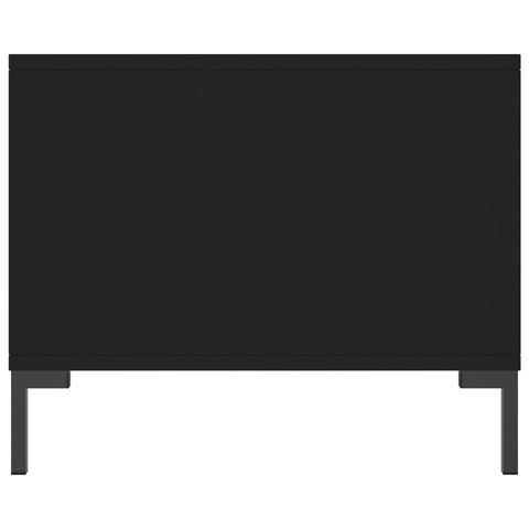 vidaXL Coffee Table Black 90x50x40 cm Engineered Wood