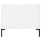 vidaXL Coffee Table High Gloss White 90x50x40 cm Engineered Wood
