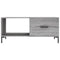 vidaXL Coffee Table Grey Sonoma 90x50x40 cm Engineered Wood