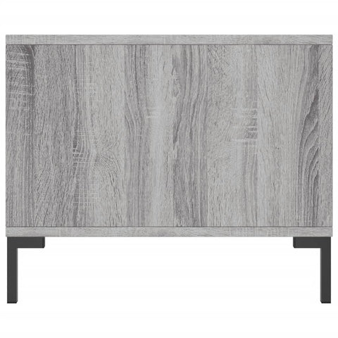 vidaXL Coffee Table Grey Sonoma 90x50x40 cm Engineered Wood