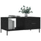 vidaXL Coffee Table Black 90x50x40 cm Engineered Wood