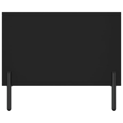 vidaXL Coffee Table Black 90x50x40 cm Engineered Wood