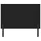 vidaXL Coffee Table Black 90x50x40 cm Engineered Wood