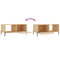 vidaXL Coffee Table Sonoma Oak 90x50x40 cm Engineered Wood