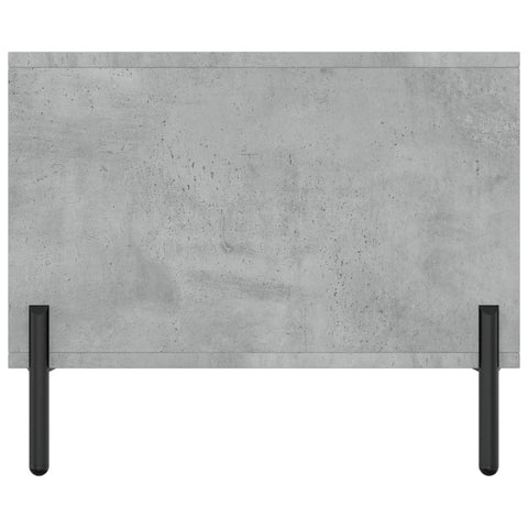 vidaXL Coffee Table Concrete Grey 90x50x40 cm Engineered Wood