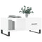 vidaXL Coffee Table White 90x50x40 cm Engineered Wood