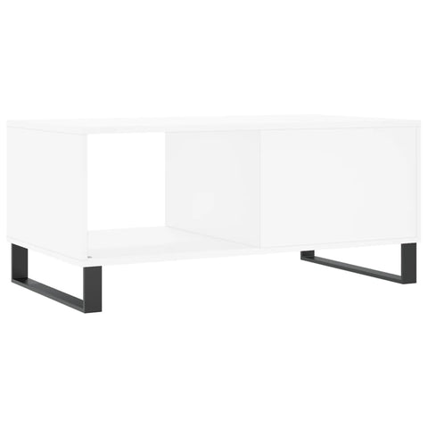vidaXL Coffee Table White 90x50x40 cm Engineered Wood