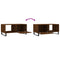 vidaXL Coffee Table Brown Oak 90x50x40 cm Engineered Wood