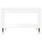 vidaXL Coffee Table White 60x50x40 cm Engineered Wood