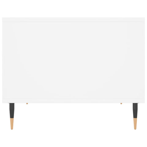 vidaXL Coffee Table White 60x50x40 cm Engineered Wood
