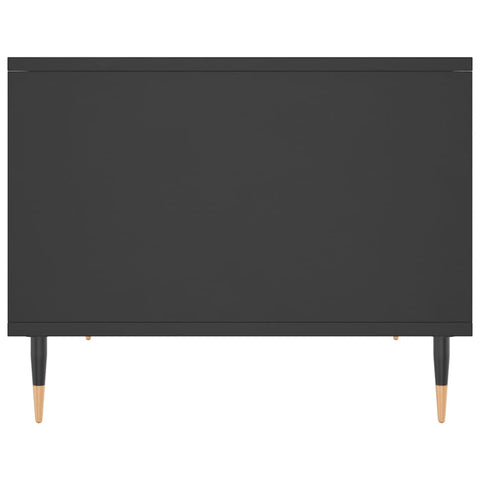 vidaXL Coffee Table Black 60x50x40 cm Engineered Wood