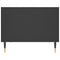 vidaXL Coffee Table Black 60x50x40 cm Engineered Wood