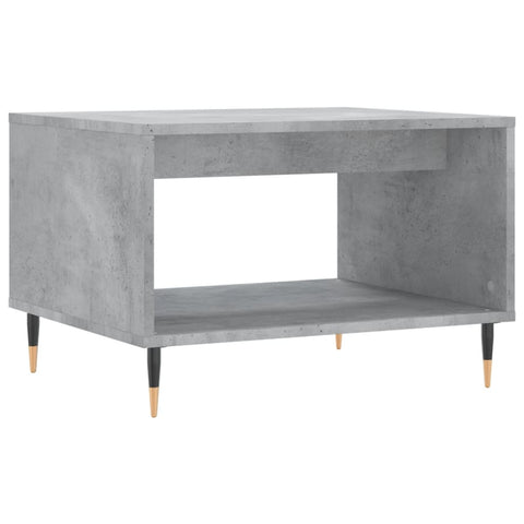 vidaXL Coffee Table Concrete Grey 60x50x40 cm Engineered Wood