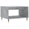 vidaXL Coffee Table Concrete Grey 60x50x40 cm Engineered Wood