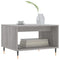 vidaXL Coffee Table Grey Sonoma 60x50x40 cm Engineered Wood