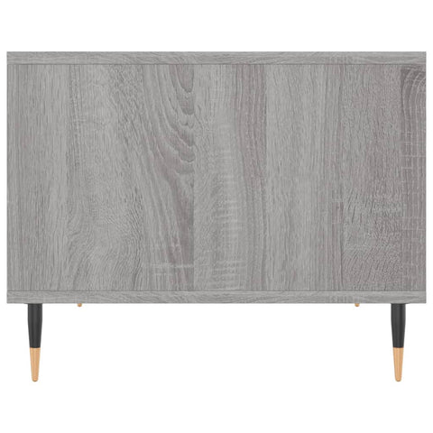 vidaXL Coffee Table Grey Sonoma 60x50x40 cm Engineered Wood