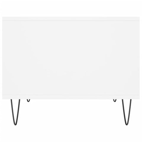 vidaXL Coffee Table White 60x50x40 cm Engineered Wood