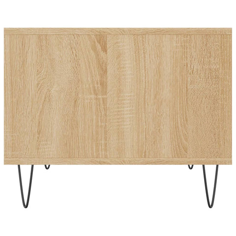 vidaXL Coffee Table Sonoma Oak 60x50x40 cm Engineered Wood