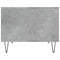 vidaXL Coffee Table Concrete Grey 60x50x40 cm Engineered Wood