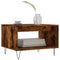 vidaXL Coffee Table Smoked Oak 60x50x40 cm Engineered Wood