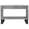 vidaXL Coffee Table Concrete Grey 60x50x40 cm Engineered Wood