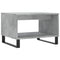 vidaXL Coffee Table Concrete Grey 60x50x40 cm Engineered Wood