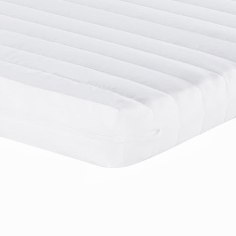 vidaXL Daybed with Trundle and Drawers Light Grey 90x190 cm Fabric