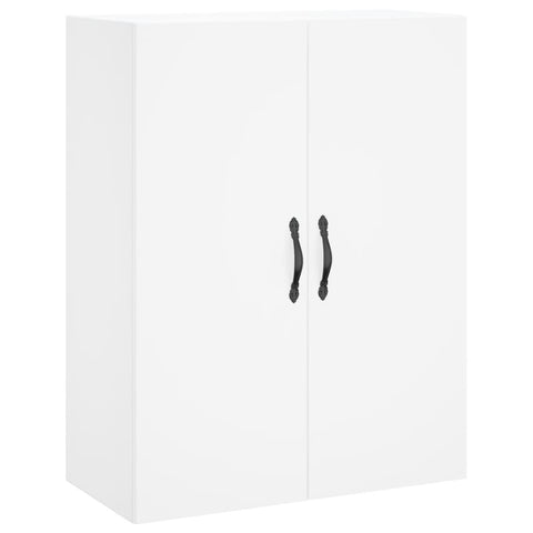 vidaXL Wall Mounted Cabinets 2 pcs White Engineered Wood