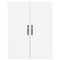 vidaXL Wall Mounted Cabinets 2 pcs White Engineered Wood