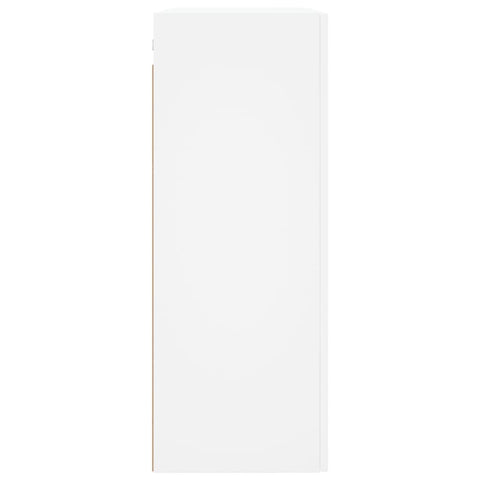 vidaXL Wall Mounted Cabinets 2 pcs White Engineered Wood