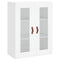 vidaXL Wall Mounted Cabinets 2 pcs White Engineered Wood