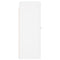 vidaXL Wall Mounted Cabinets 2 pcs White Engineered Wood