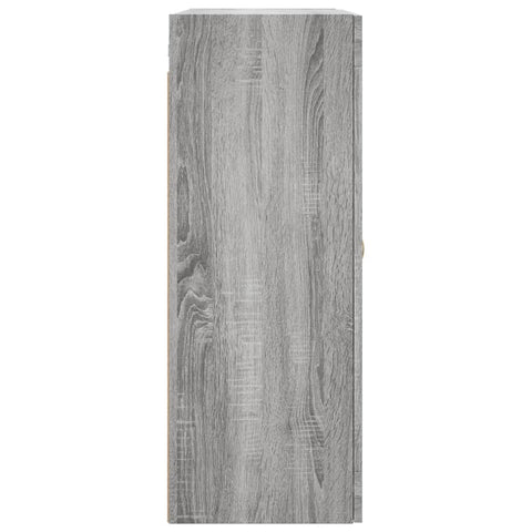 vidaXL Wall Mounted Cabinets 2 pcs Grey Sonoma Engineered Wood