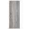 vidaXL Wall Mounted Cabinets 2 pcs Grey Sonoma Engineered Wood