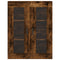 vidaXL Wall Mounted Cabinets 2 pcs Smoked Oak Engineered Wood