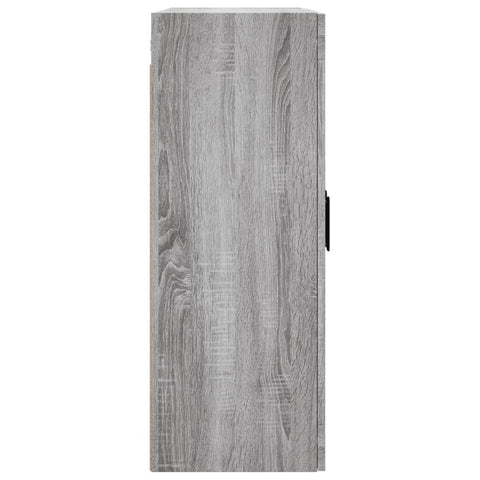 vidaXL Wall Mounted Cabinets 2 pcs Grey Sonoma Engineered Wood