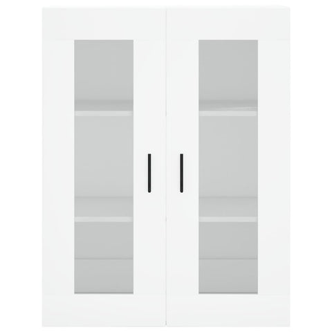 vidaXL Wall Mounted Cabinets 2 pcs White Engineered Wood
