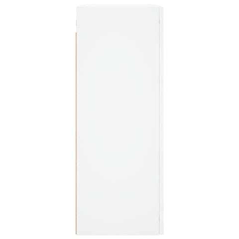 vidaXL Wall Mounted Cabinets 2 pcs White Engineered Wood