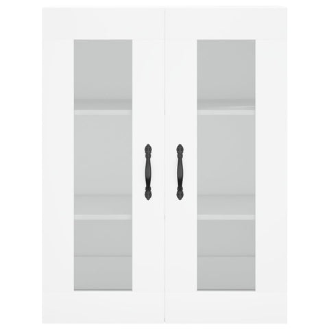 vidaXL Wall Mounted Cabinets 2 pcs White Engineered Wood