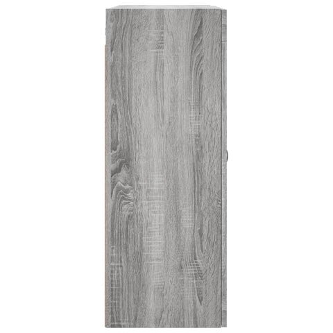 vidaXL Wall Mounted Cabinets 2 pcs Grey Sonoma Engineered Wood