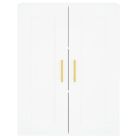 vidaXL Wall Mounted Cabinets 2 pcs White Engineered Wood
