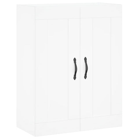 vidaXL Wall Mounted Cabinets 2 pcs White Engineered Wood