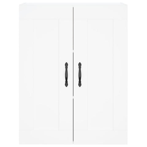 vidaXL Wall Mounted Cabinets 2 pcs White Engineered Wood