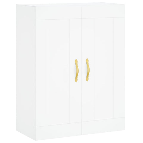 vidaXL Wall Mounted Cabinets 2 pcs White Engineered Wood