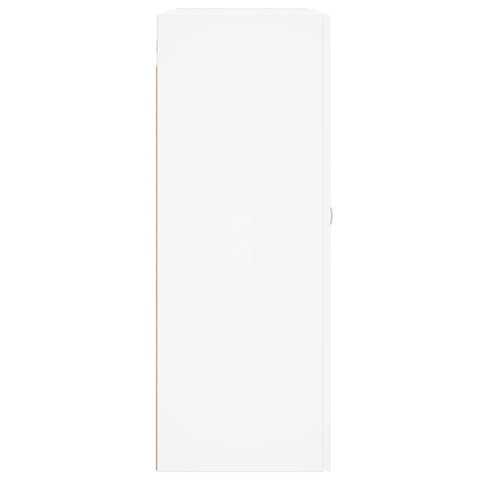 vidaXL Wall Mounted Cabinets 2 pcs White Engineered Wood