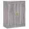 vidaXL Wall Mounted Cabinets 2 pcs Grey Sonoma Engineered Wood