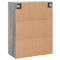 vidaXL Wall Mounted Cabinets 2 pcs Grey Sonoma Engineered Wood