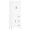 vidaXL Highboard White 69.5x34x180 cm Engineered Wood